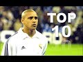 TOP 10 Goles imposibles De Roberto Carlos ● Impossible goals ● Full HD