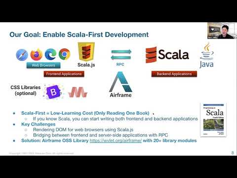 Scale By The Bay 2021 : Taro Saito, Pure Scala Approach for Building Frontend and Backend Apps