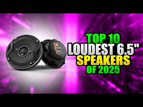 Top 10 🔊 LOUDEST 6.5" Speakers of 2025!