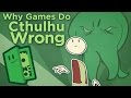 Why Games Do Cthulhu Wrong - The Problem with Horror Games - Extra Credits