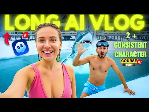 SORA 2 Se Long Video Kaise Banaye? | Cinematic AI Vlog + Multiple Consistent Characters Tutorial 🔥