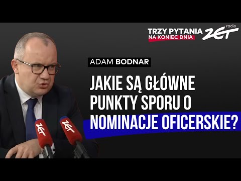 What are the main points of contention over officer nominations? Adam Bodnar in Three Questions a...