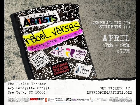 DEVELOPING ARTISTS | REBEL VERSES 2025 - The Disengagement of the Teenage Artist | Work Sample