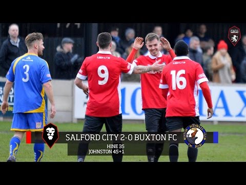Salford City 2-0 Buxton FC - Evo-Stik Northern Premier League 23.01.16