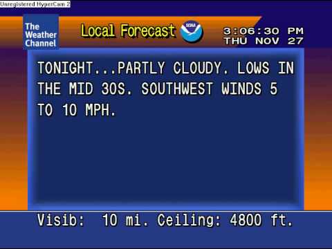 WeatherStar 4000 Emulator - Thanksgiving Day 2008
