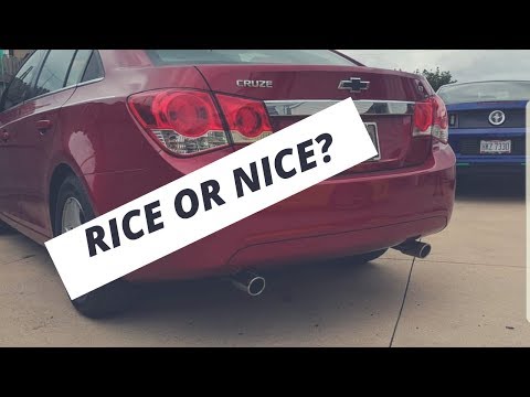 Chevy Cruze Flowmaster Force II Catback Exhaust Install