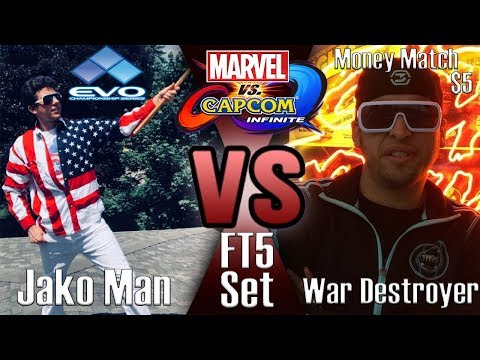 MVCI FT5 Money Match ($5) - Jako Man VS War Destroyer (EVO 2K18)