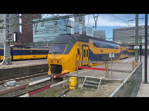 Treinen Op Den Haag Centraal/Trains at The Hague Central station - April 2024