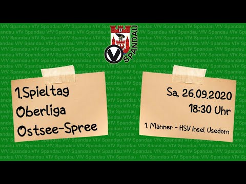 1.Spieltag OOS | 1. Männer - HSV Insel Usedom  | Saison 20/21 | Sa. 26.09.2020, 18.30 Uhr