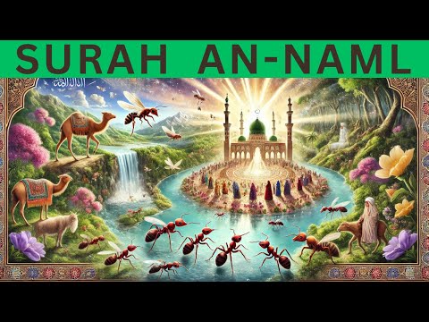 Surah AN-NAML (Chapter 27) - Complete Recitation | No Ads | Clear Audio