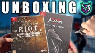 Aragami &amp; RIOT: Civil Unrest Signature Edition Unboxing