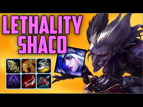 THE LETHALITY SHACO BUILD- Crazy Clown that does Tonnes of Damage