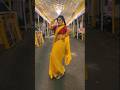 Happy Diwali Wishes Soumi Saha Dancing Yellow Saree In Kalipuja Shorts Ytshorts Dangerfashion