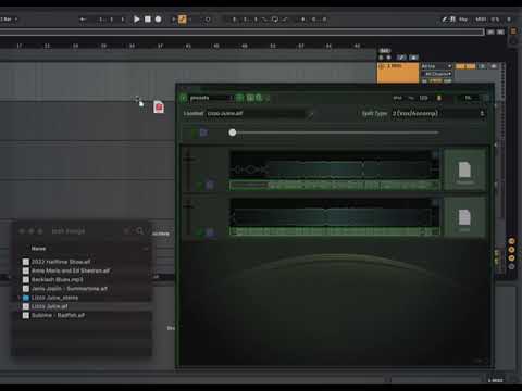 -= Need Stems? Just drag and drop ...