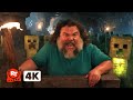 A Minecraft Movie Creeper Minecart Chase
