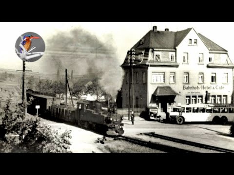 Estação histórica de Mülsengrund-Bahn.