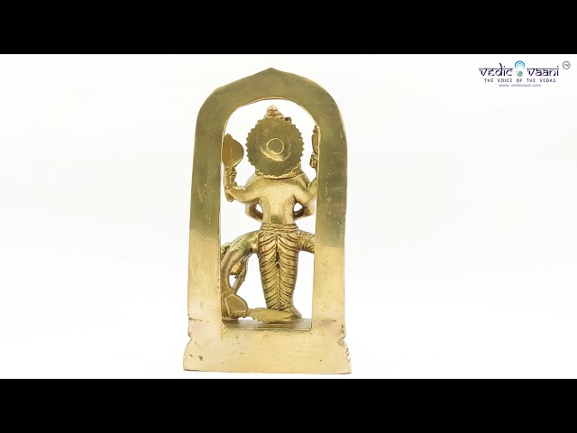 Narasingha Statue Avatar of the Hindu God Vishnu (Half lion and Half man) video