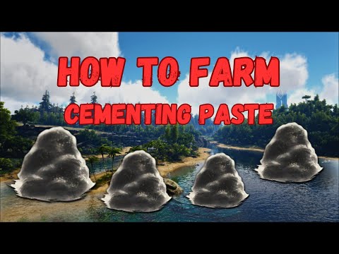 The Best Ways to Get Cementing Paste in ARK Ultimate Mobile | Fast & Easy Farming Guide