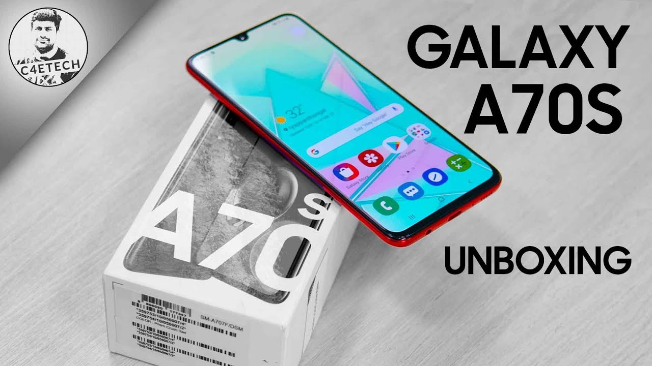 Samsung Galaxy A70s Unboxing & Hands On Review - Is 64MP Enough?