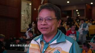 大專體總競技疊杯及蹼泳委員會成立  屏大揭牌