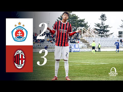 A Comeback Win in the #YouthLeague | Slovan Bratislava 2-3 AC Milan | Highlights U20