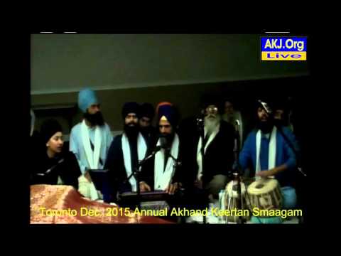 034 Toronto Dec. 2015 Saturday Morning - Bh. Jaswant Singh Jee Toronto