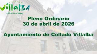 Pleno Ordinario 30/04/2026