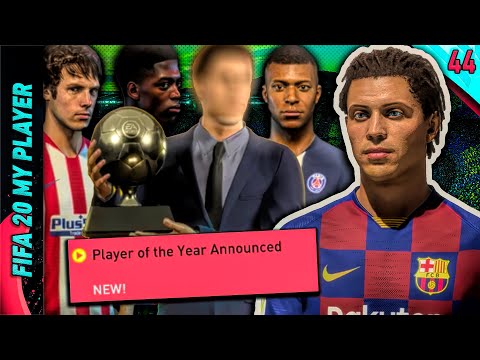 THE BALLON D'OR AWARD! | FIFA 20 My Player Career Mode w/GTA Roleplay | Episode #44