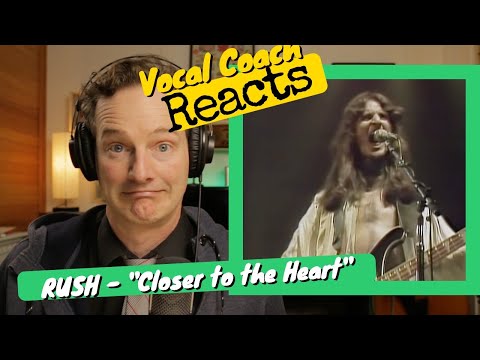 Vocal Coach REACTS - RUSH "Closer to the Heart"