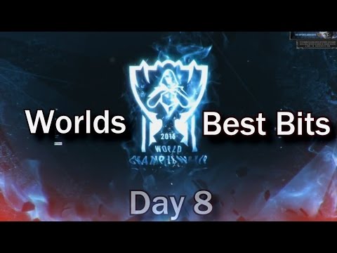 Worlds Day 8 Funny Fail and Big plays