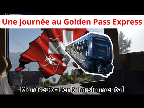 Une journée en train Suisse 🇨🇭🏔️🚞 (Montreux - Lenk avec le Golden Pass Express du MOB)