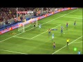 fc barcelona vs napoli gol de cavani de chilena