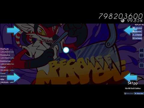 osu! | idke | Renard - Because Maybe! pt. 2 [Marathon] 7915/7939x 3❌ 611pp #1