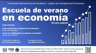 Escuela de verano en economía. Tercera edición. Sesión 3