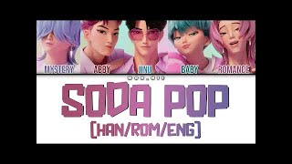 Download lagu Soda Pop By Saja Boys (KPop Demon Hunters Soundtrack) (Colour Coded Lyrics) [Han/Rom/Eng] mp3