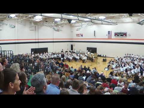 Prairie Creek Intermediate Sixth Grade Band Winter Concert - 12/12/17, Neighborhoods 61 & 63
