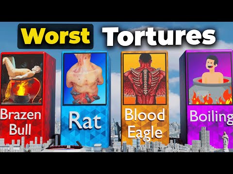I Peggiori Metodi Di Tortura Di Diversi Paesi | Punizioni nella storia | Dati 3D a confronto