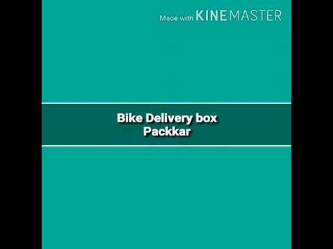 Bike Delivery Box  Top Opening