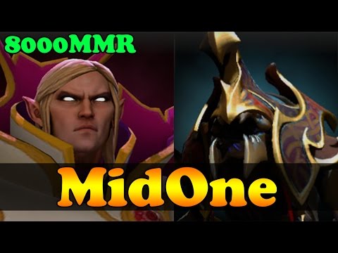 MidOne Plays Invoker And Nyx Assassin - Ranked Match Gameplay!