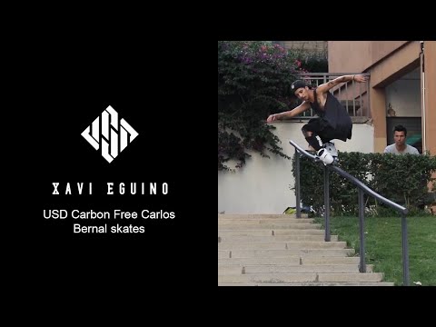 Xavi Eguino on USD Carbon Free Carlos Bernal skates