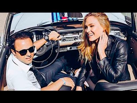 Bar Refaeli and Felipe Massa, F1 driver, opened the exclusive Terrazza Martini - Unravel Travel TV