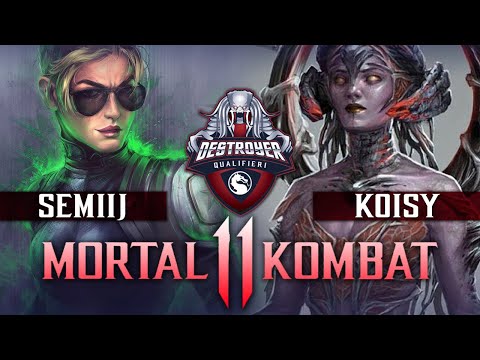 Semiij vs Koisy -  Destroyer's Qualifier Tournament 1 (ZONER'S DELIGHT) - MK11