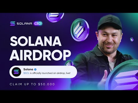 Solana Airdrop | Get Up to 50000 $SOL Don't Miss This Big Opportunity.