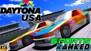 Which Version of Daytona USA Did I Rank No.1? (4K Remaster) #daytonausa #segagames #arcadegames