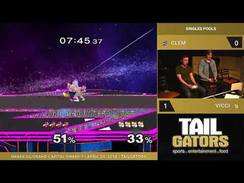 Grand Capital Smash #7 — Singles Pools — Clem vs Vicci