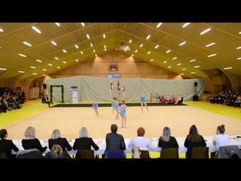 Smágentur Smæran- - 1. steypakapping í estetiskum fimleiki