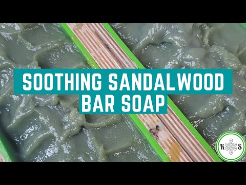 Making & Cutting the Latest Batch of Soothing Sandalwood Bar Soap