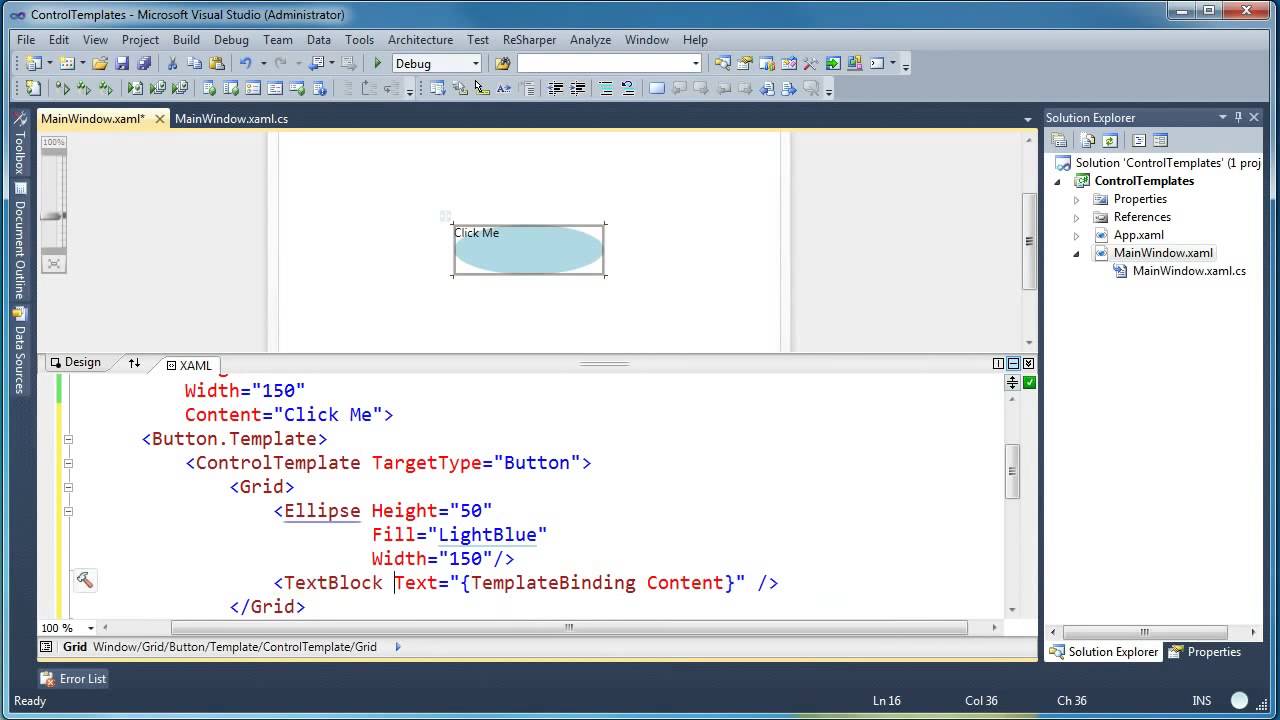 How and why to use Content Presenters in WPF