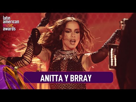Anitta y Brray en vivo con 'Double Team' y 'Sabana' en Latin American Music Awards 2024