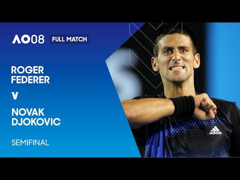 Roger Federer v Novak Djokovic Full Match | Australian Open 2008 Semifinal